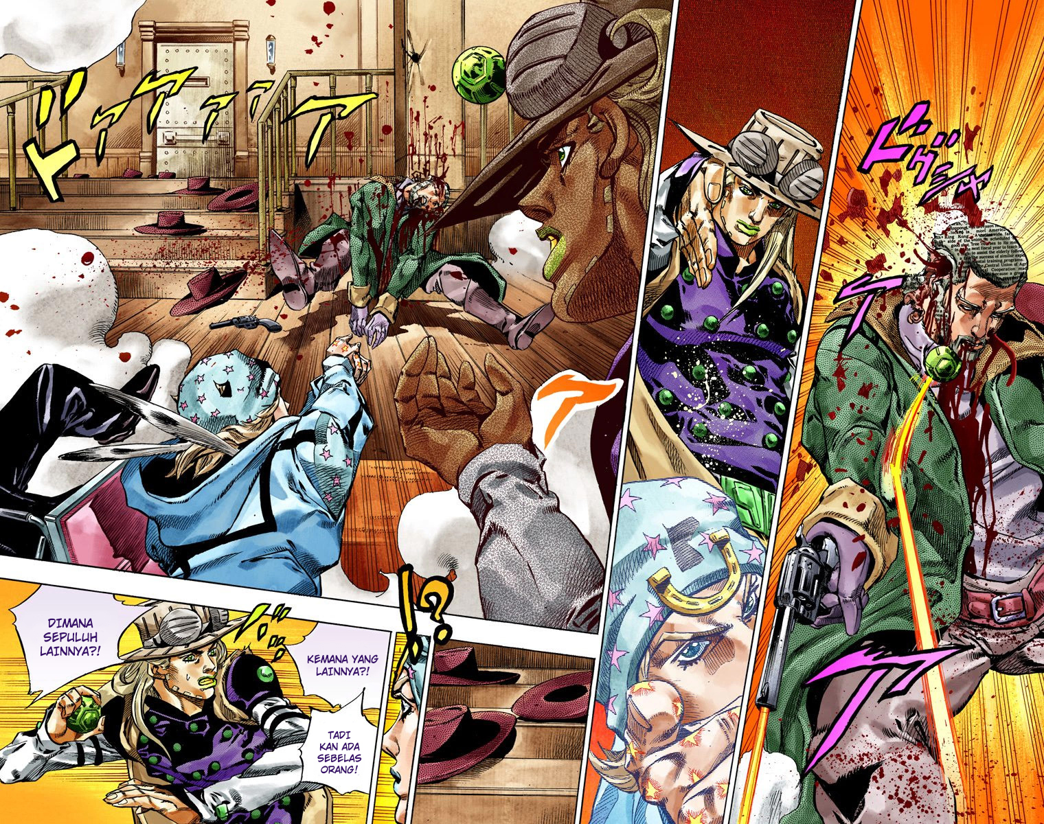 Read JoJo’s Bizarre Adventure Part 7 Steel Ball Run ID Manga Online