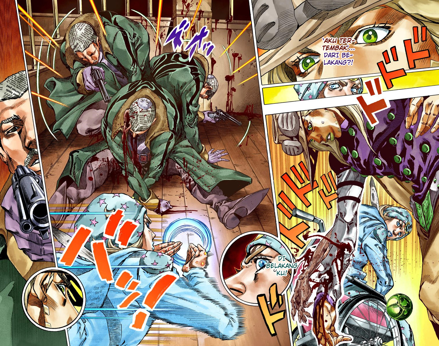 Read JoJo’s Bizarre Adventure Part 7 Steel Ball Run ID Manga Online