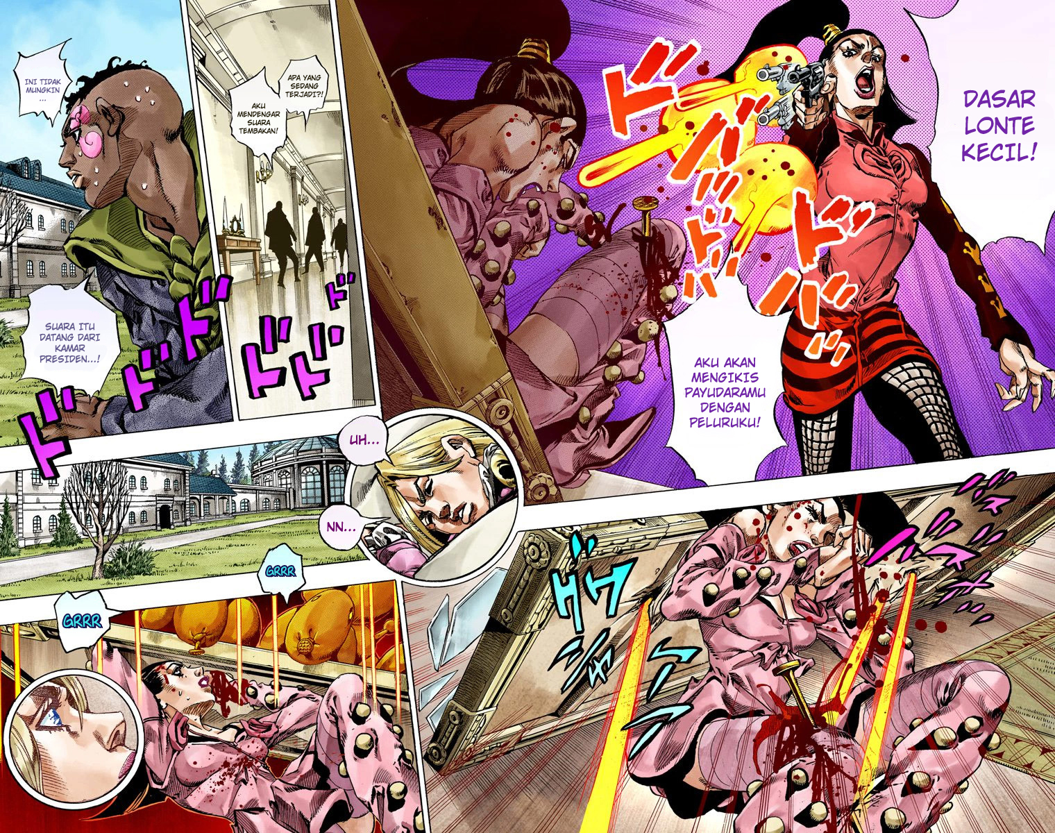 Read JoJo’s Bizarre Adventure Part 7 Steel Ball Run ID Manga Online