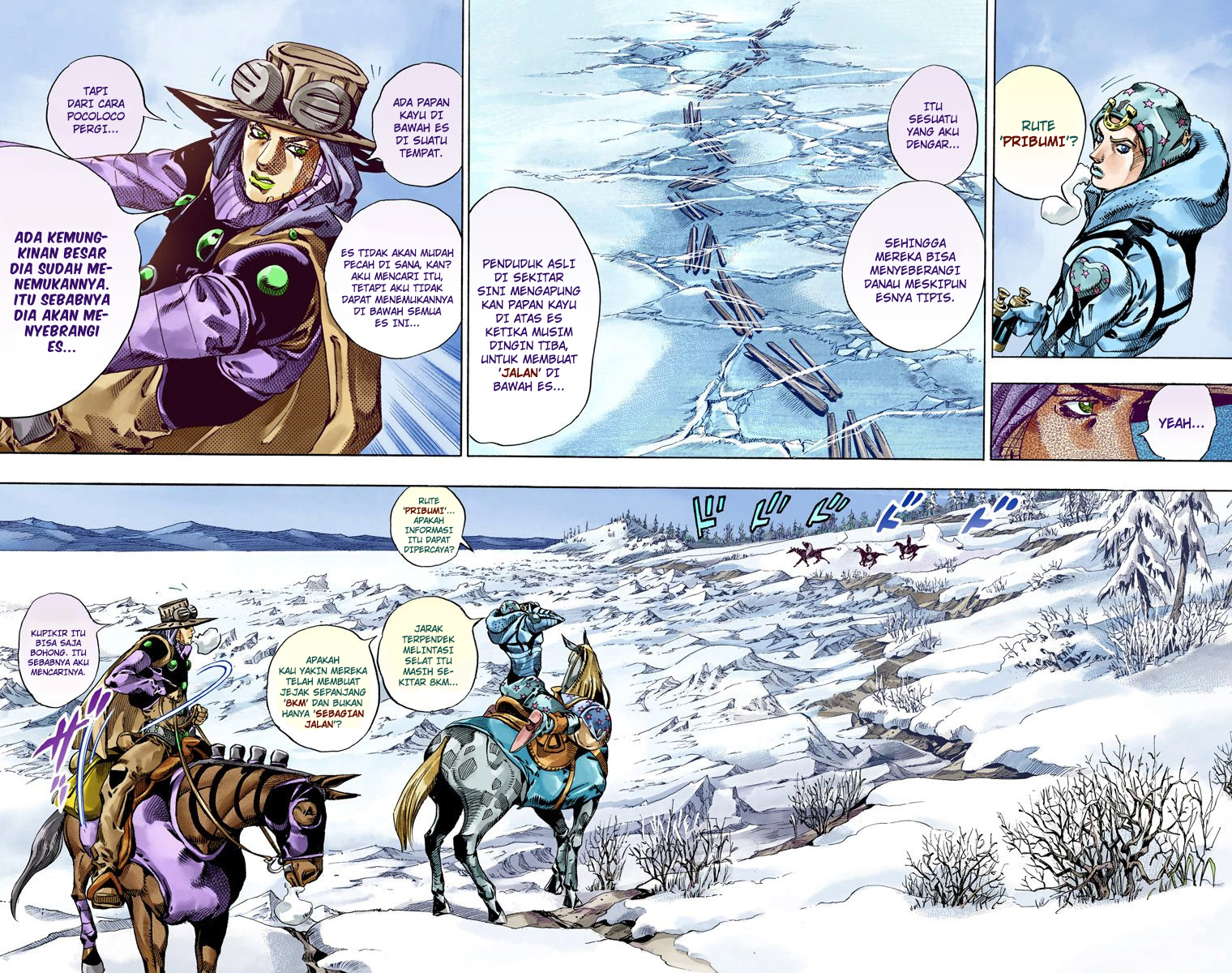 Read JoJo’s Bizarre Adventure Part 7 Steel Ball Run ID Manga Online