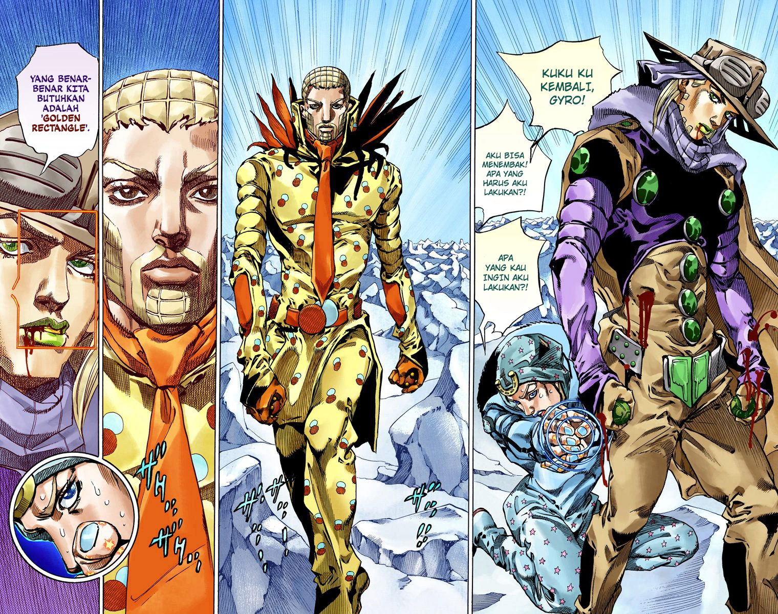 Read JoJo’s Bizarre Adventure Part 7 Steel Ball Run ID Manga Online