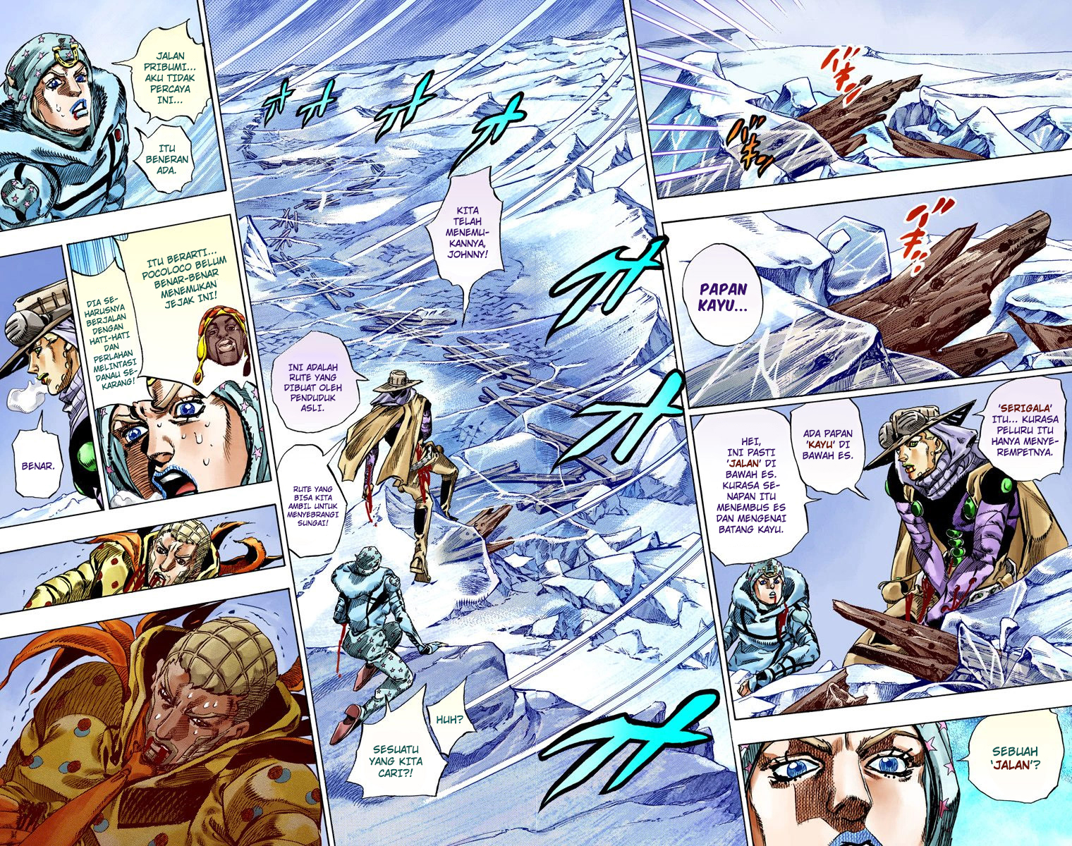 Read JoJo’s Bizarre Adventure Part 7 Steel Ball Run ID Manga Online