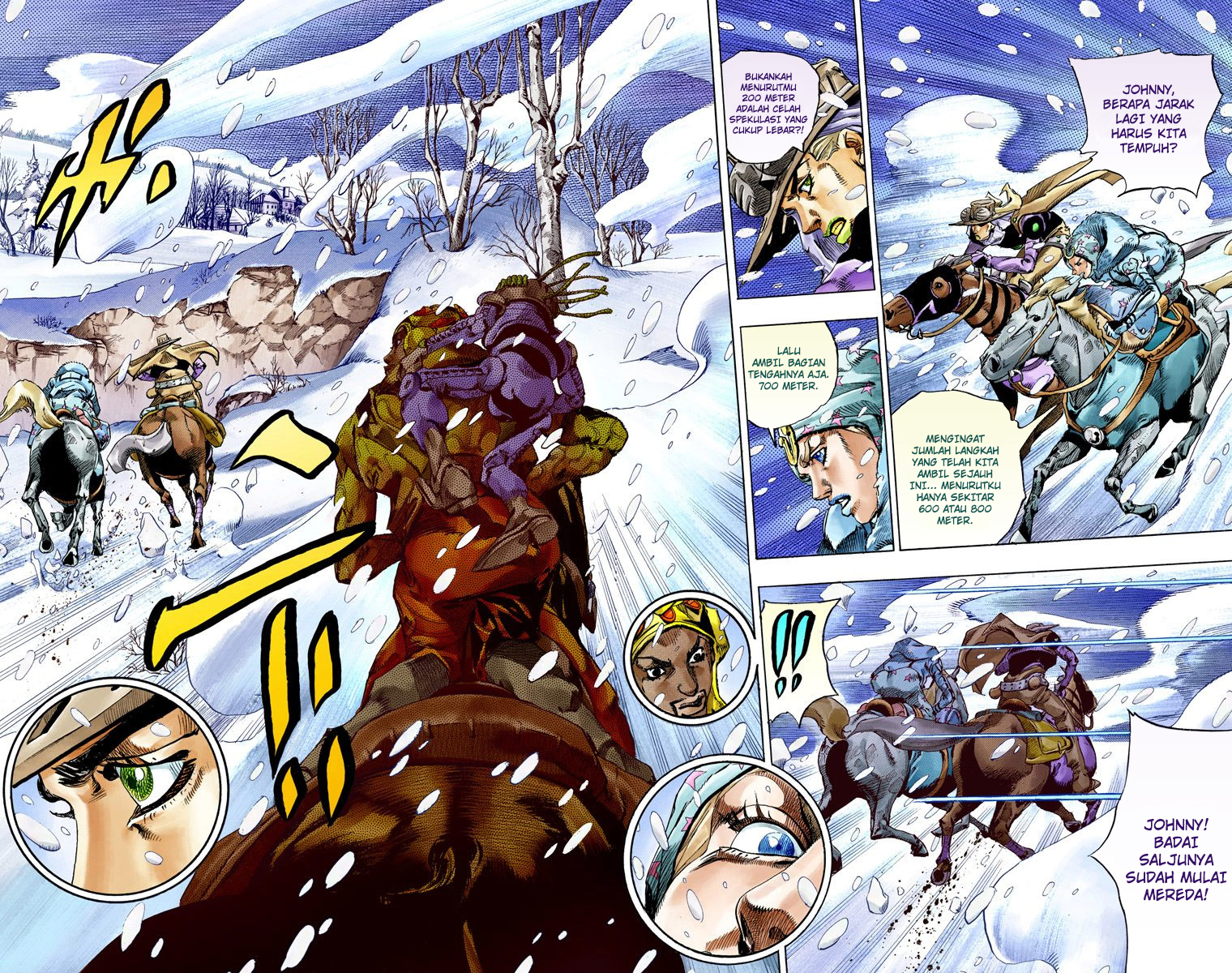 Read JoJo’s Bizarre Adventure Part 7 Steel Ball Run ID Manga Online