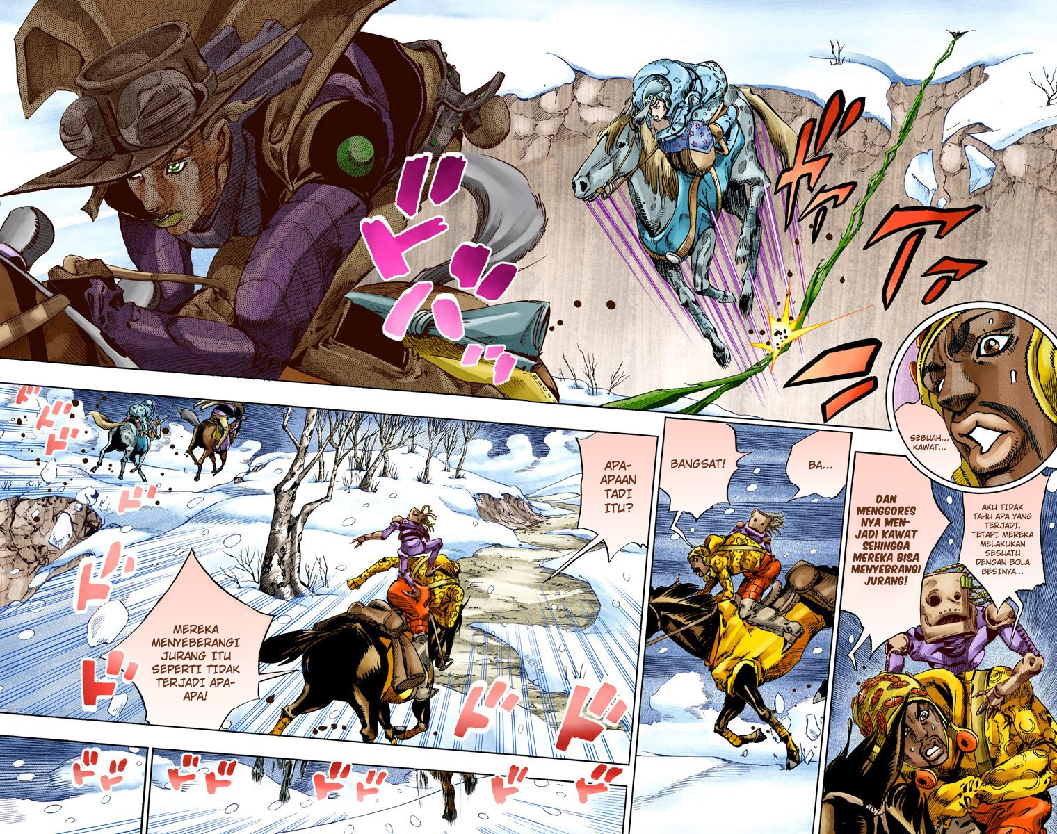 Read JoJo’s Bizarre Adventure Part 7 Steel Ball Run ID Manga Online