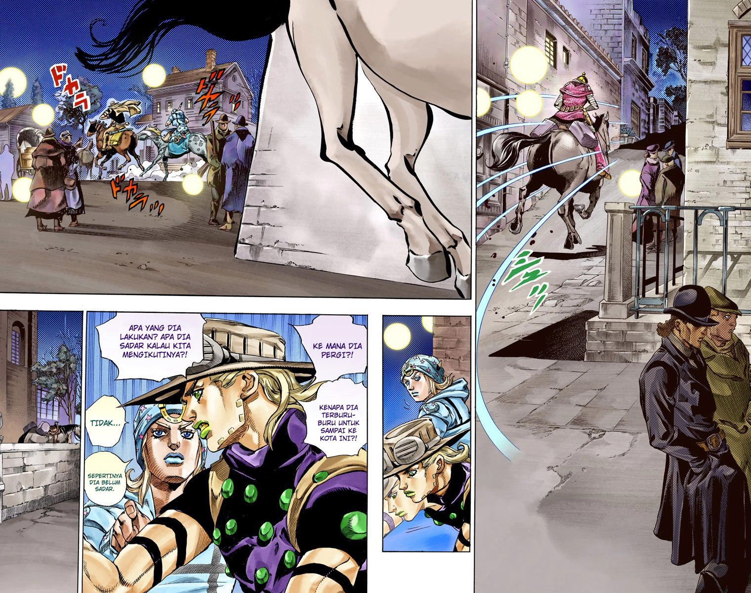Read JoJo’s Bizarre Adventure Part 7 Steel Ball Run ID Manga Online