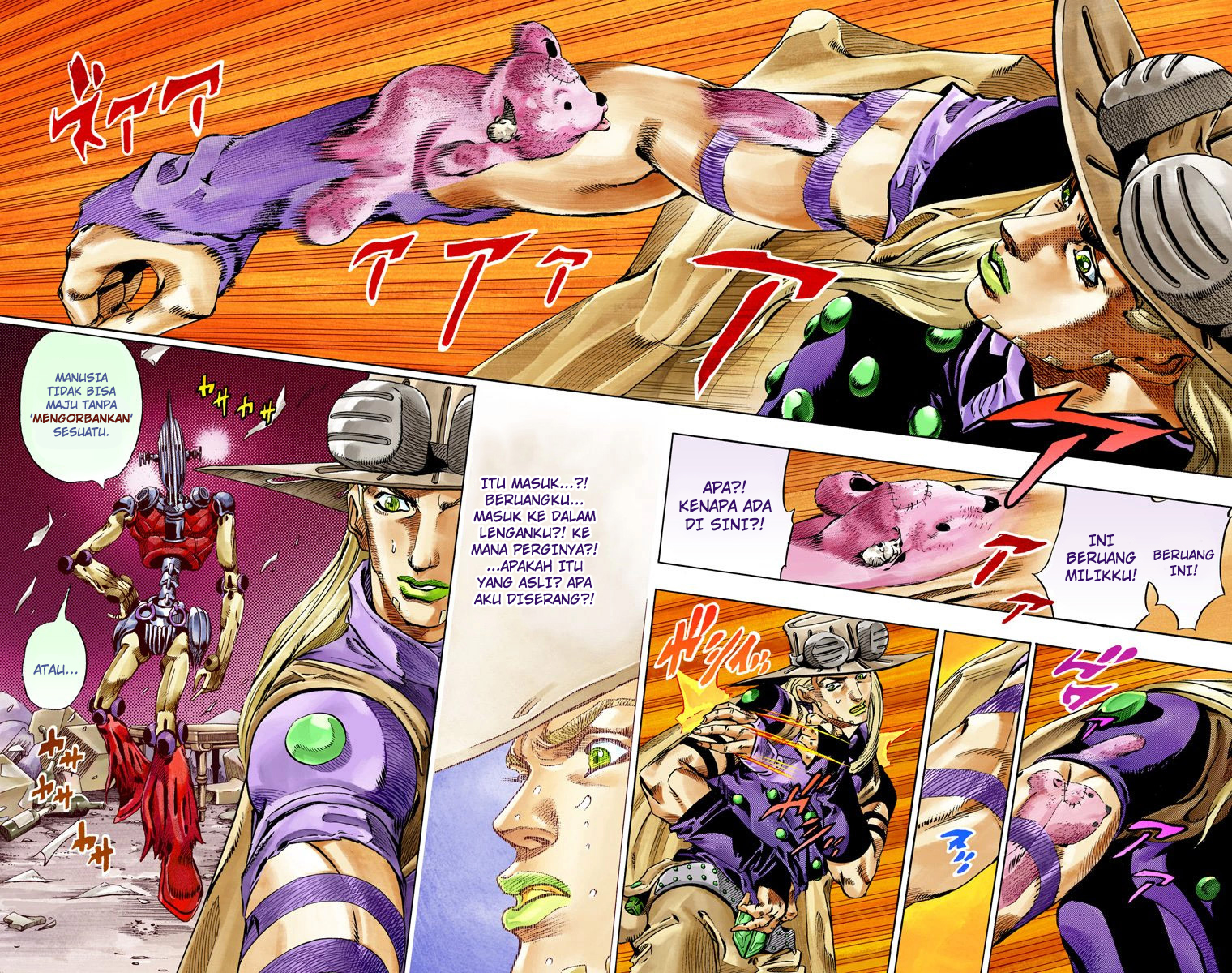 Read JoJo’s Bizarre Adventure Part 7 Steel Ball Run ID Manga Online