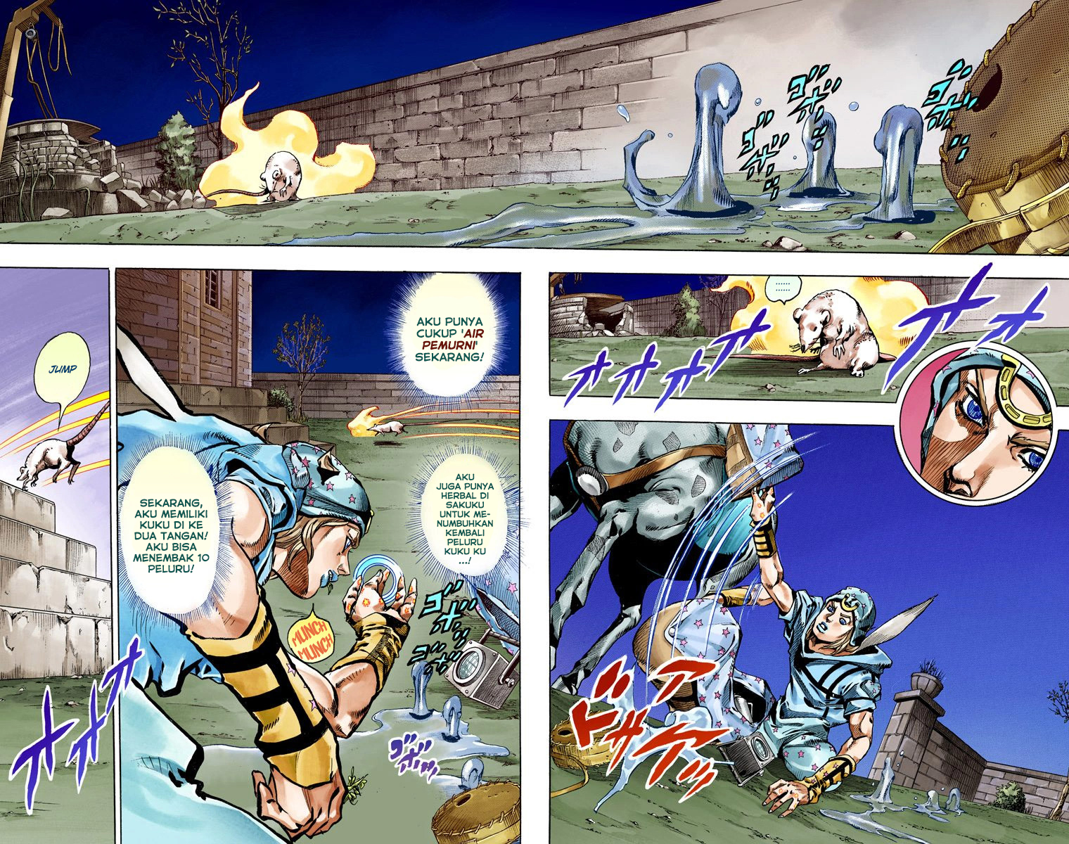 Read JoJo’s Bizarre Adventure Part 7 Steel Ball Run ID Manga Online