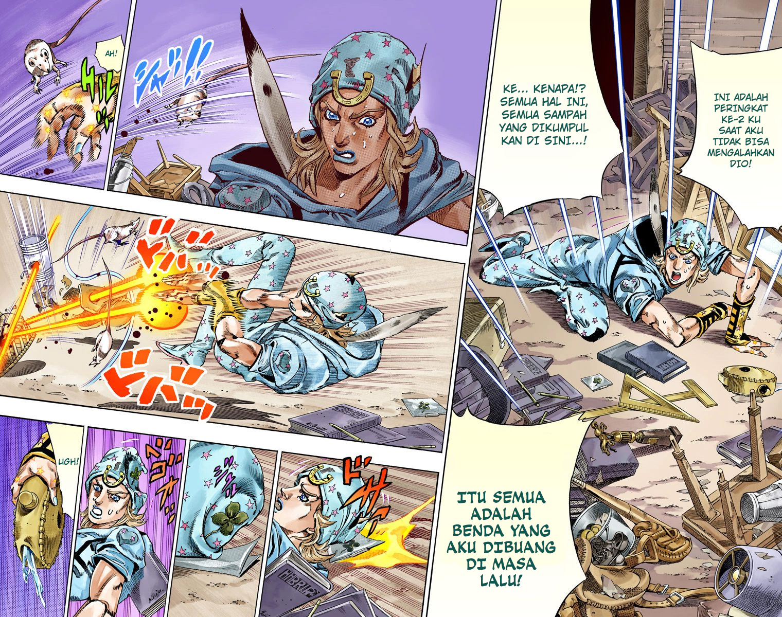 Read JoJo’s Bizarre Adventure Part 7 Steel Ball Run ID Manga Online