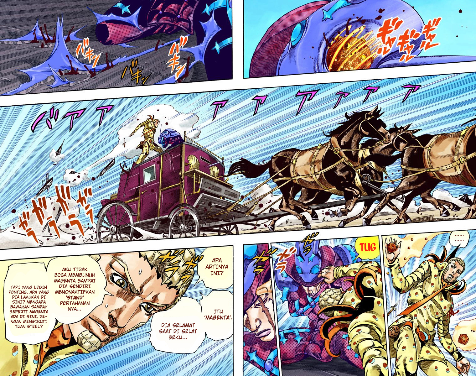 Read JoJo’s Bizarre Adventure Part 7 Steel Ball Run ID Manga Online