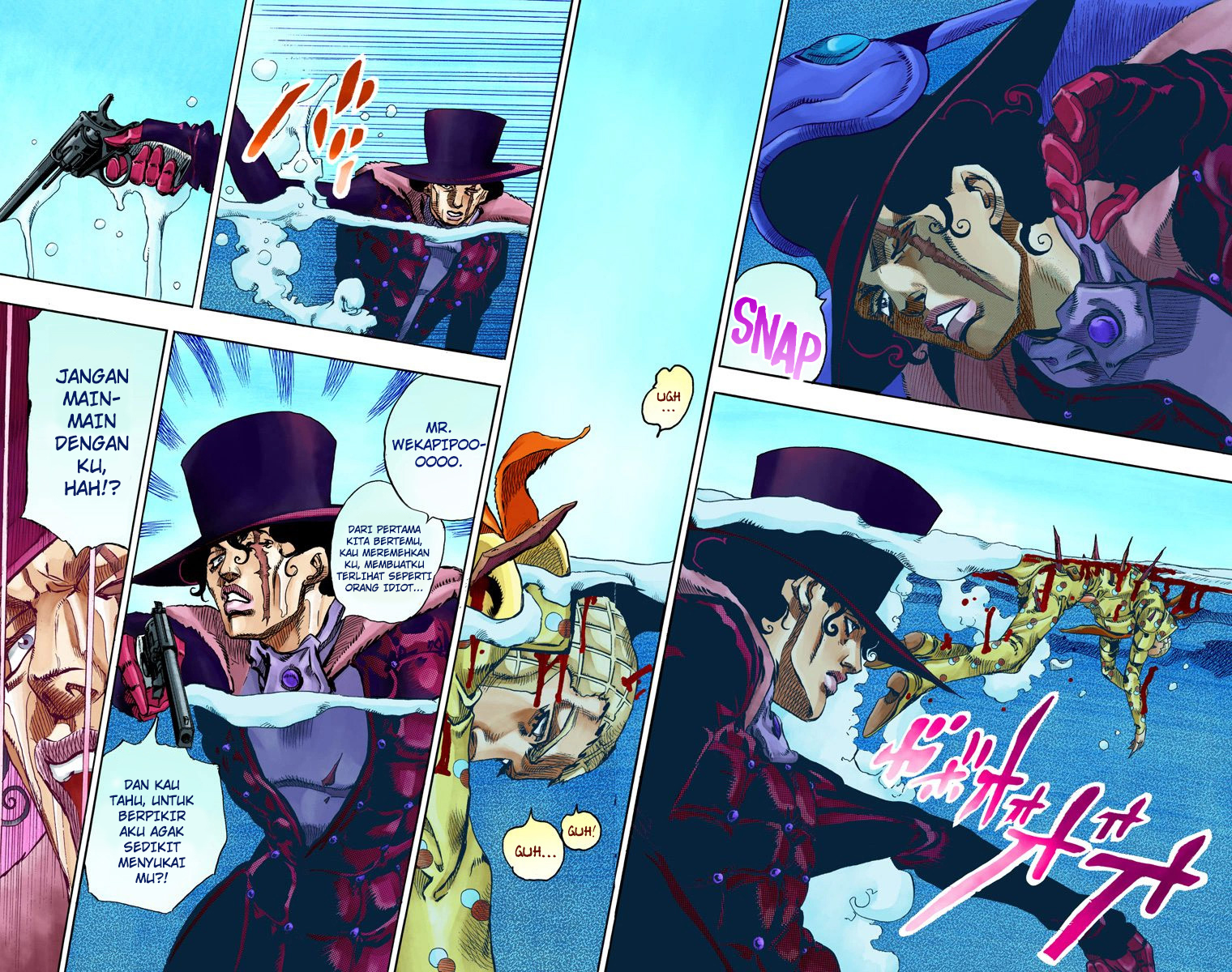 Read JoJo’s Bizarre Adventure Part 7 Steel Ball Run ID Manga Online