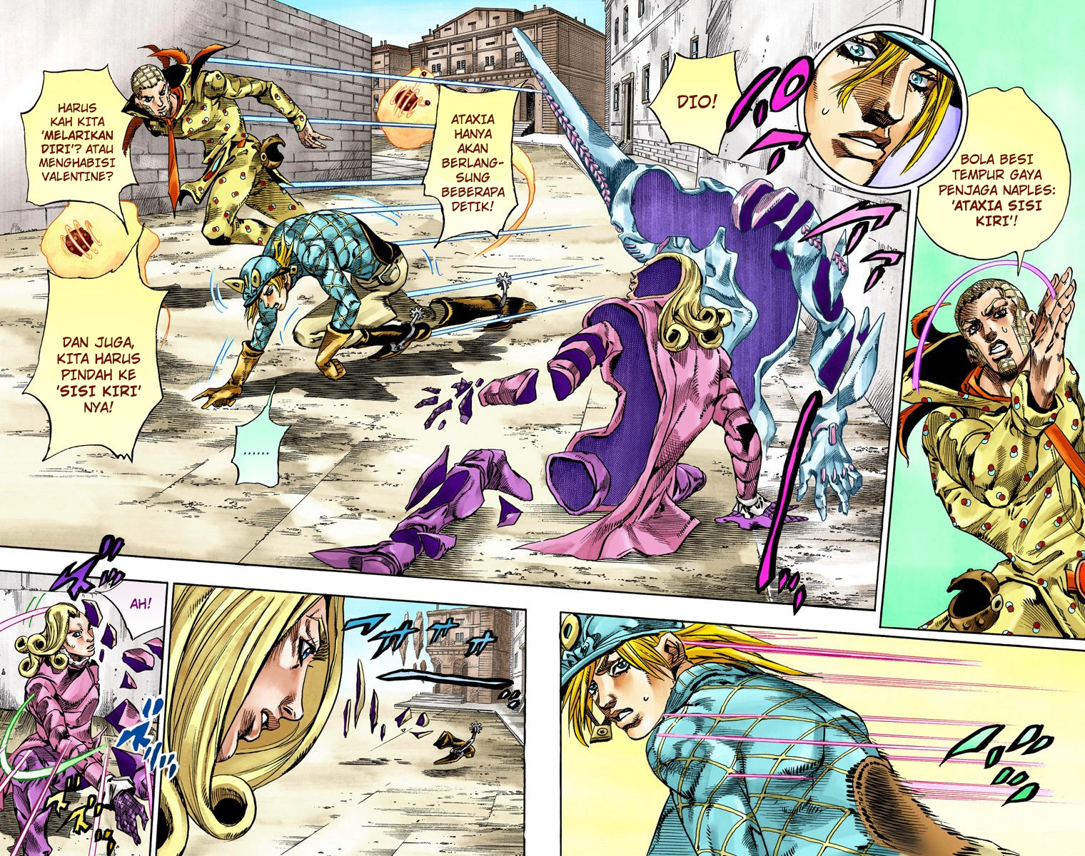 Read JoJo’s Bizarre Adventure Part 7 Steel Ball Run ID Manga Online