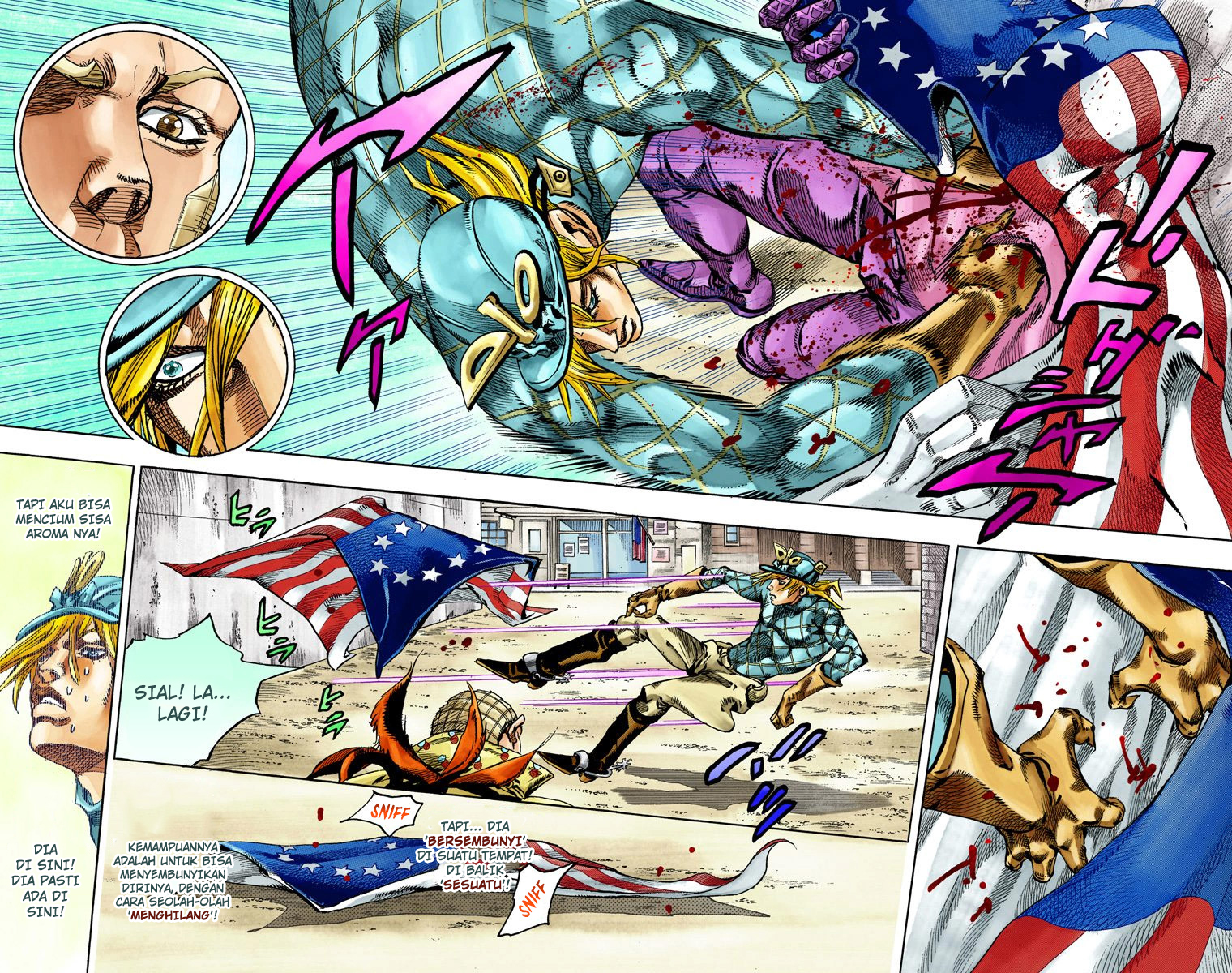Read JoJo’s Bizarre Adventure Part 7 Steel Ball Run ID Manga Online