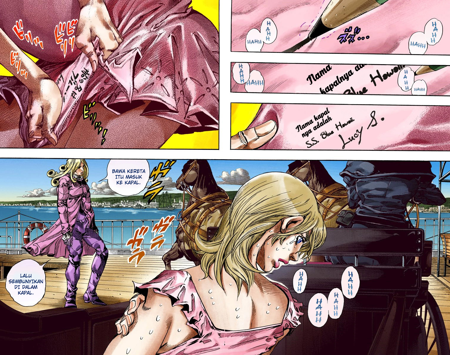 Read JoJo’s Bizarre Adventure Part 7 Steel Ball Run ID Manga Online
