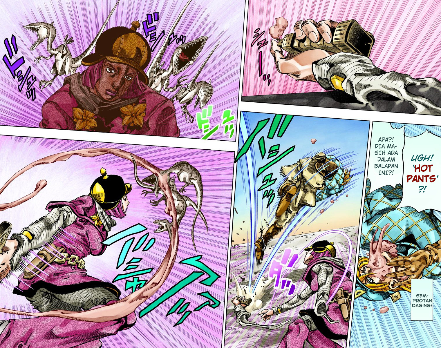Read JoJo’s Bizarre Adventure Part 7 Steel Ball Run ID Manga Online