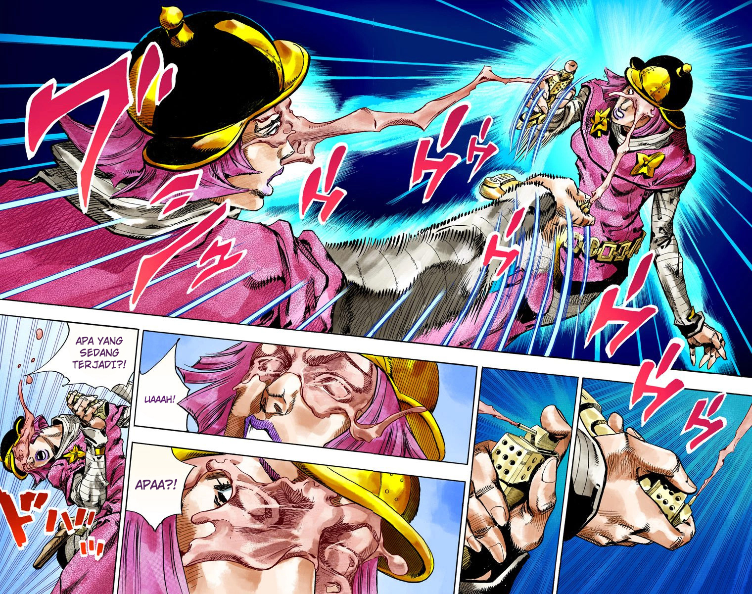 Read JoJo’s Bizarre Adventure Part 7 Steel Ball Run ID Manga Online