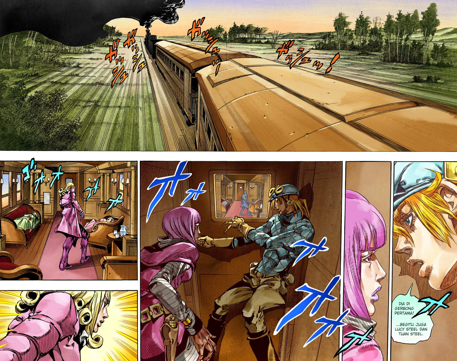 Read JoJo’s Bizarre Adventure Part 7 Steel Ball Run ID Manga Online