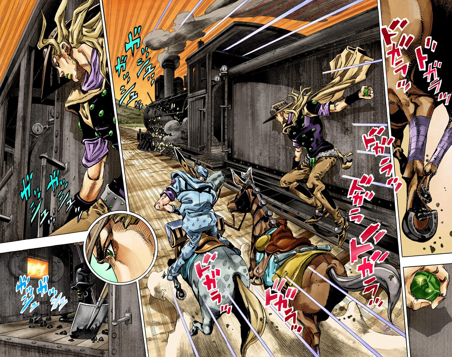 Read JoJo’s Bizarre Adventure Part 7 Steel Ball Run ID Manga Online