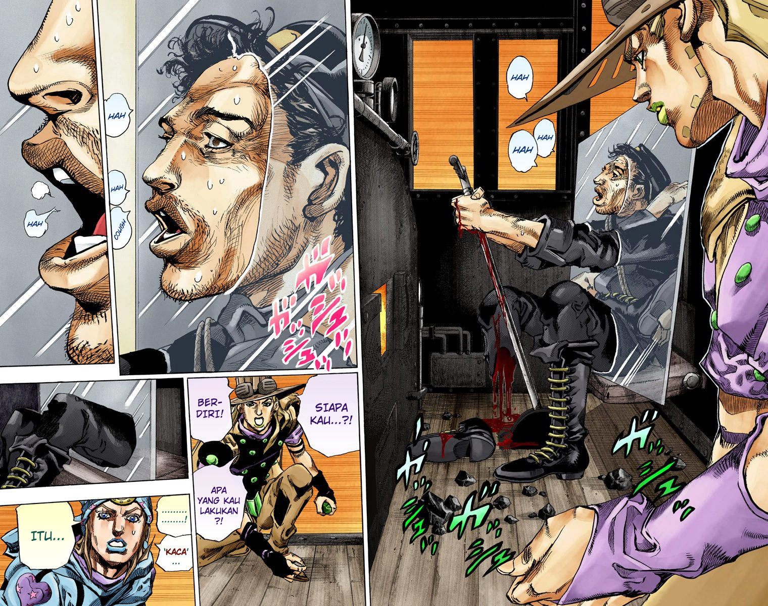 Read JoJo’s Bizarre Adventure Part 7 Steel Ball Run ID Manga Online