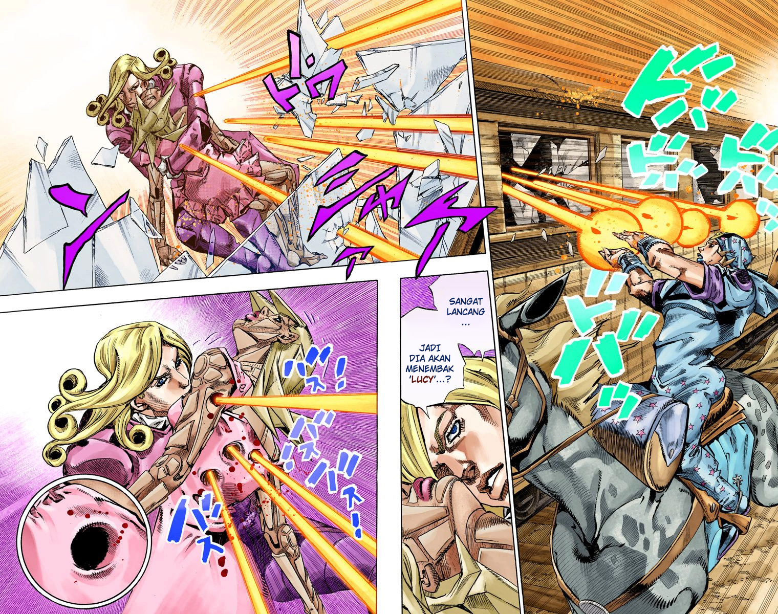Read JoJo’s Bizarre Adventure Part 7 Steel Ball Run ID Manga Online
