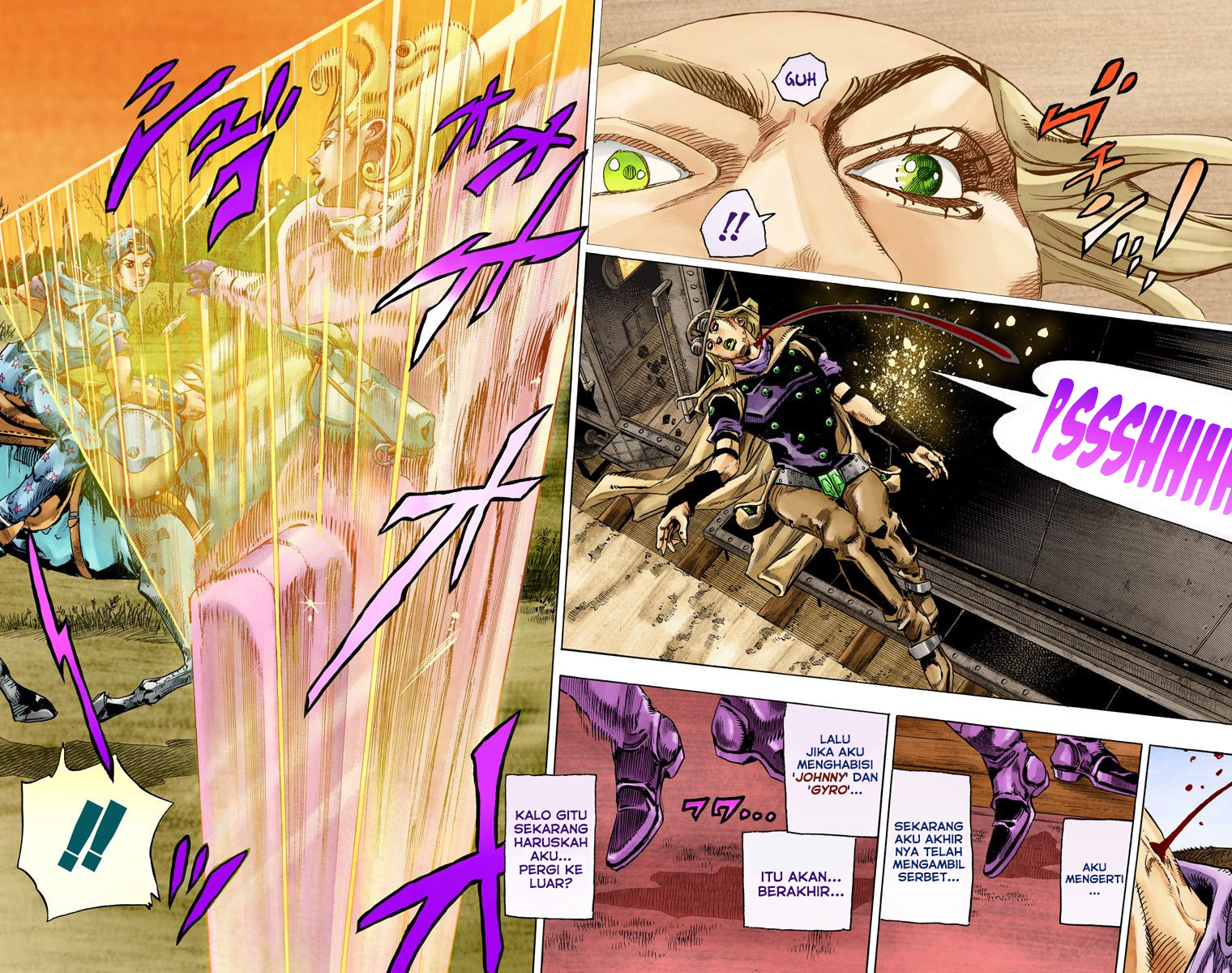 Read JoJo’s Bizarre Adventure Part 7 Steel Ball Run ID Manga Online