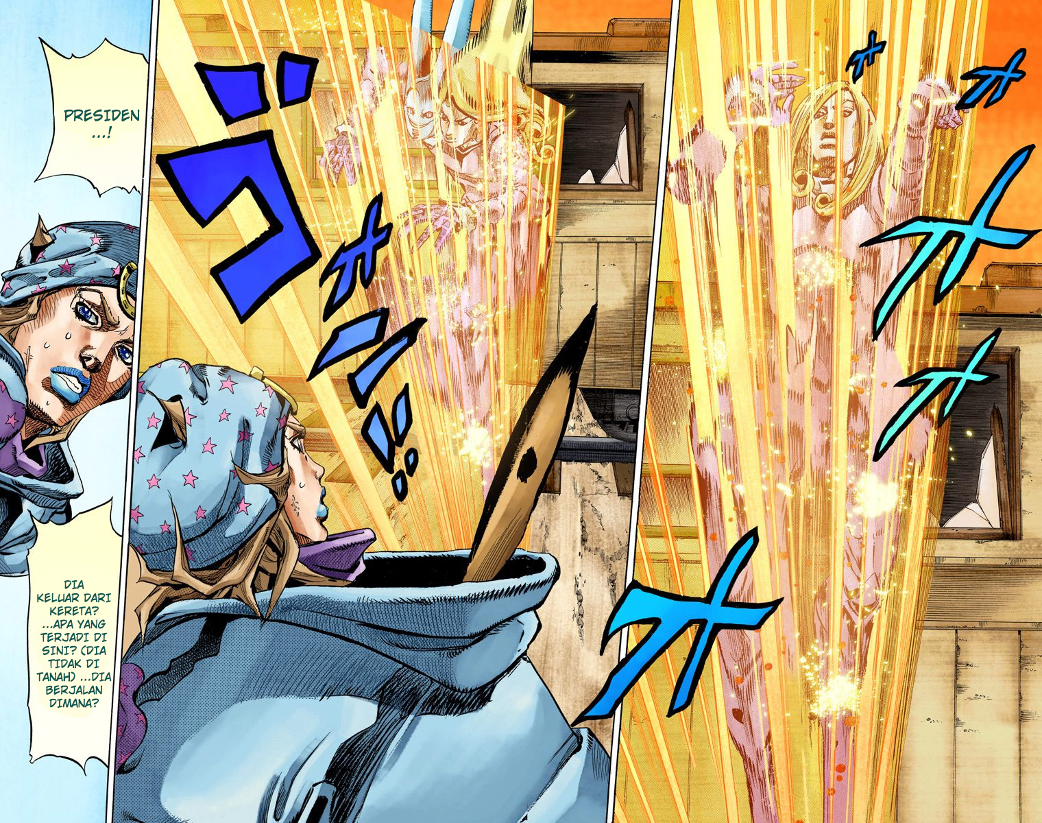 Read JoJo’s Bizarre Adventure Part 7 Steel Ball Run ID Manga Online