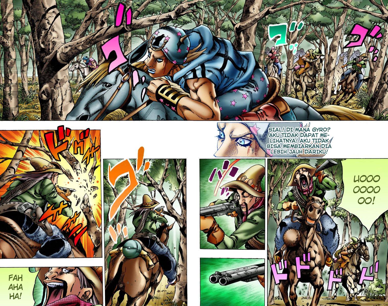 Read JoJo’s Bizarre Adventure Part 7 Steel Ball Run ID Manga Online