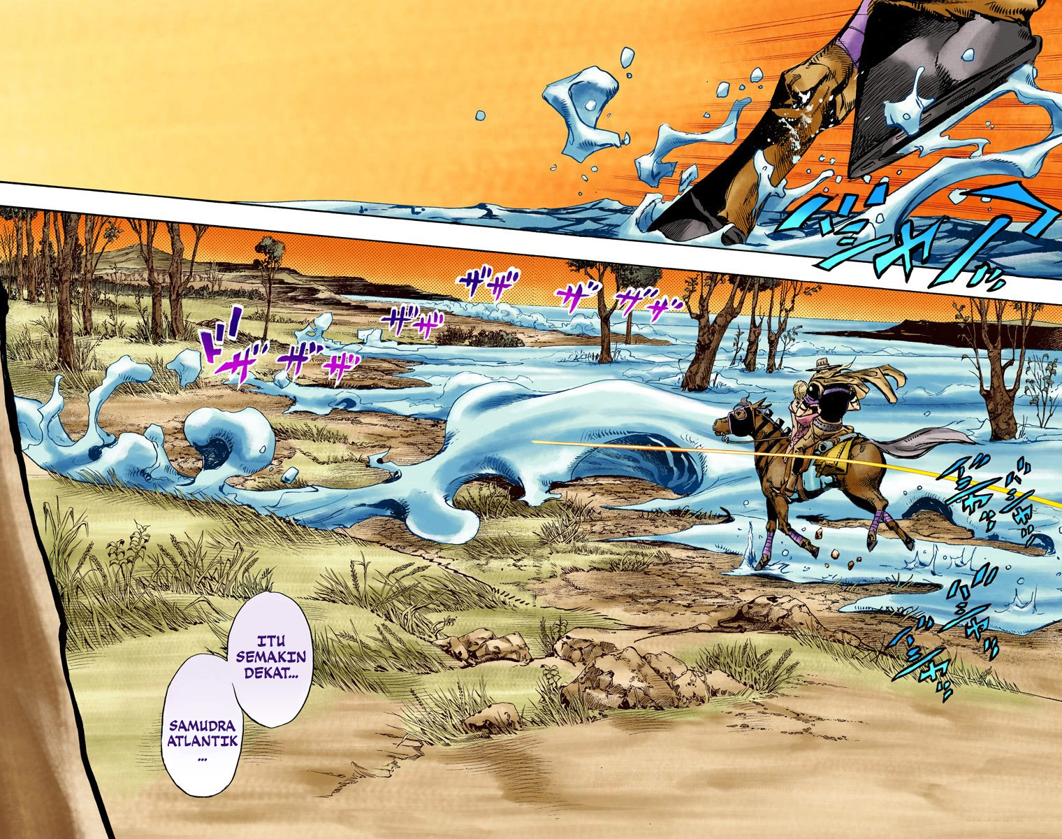 Read JoJo’s Bizarre Adventure Part 7 Steel Ball Run ID Manga Online