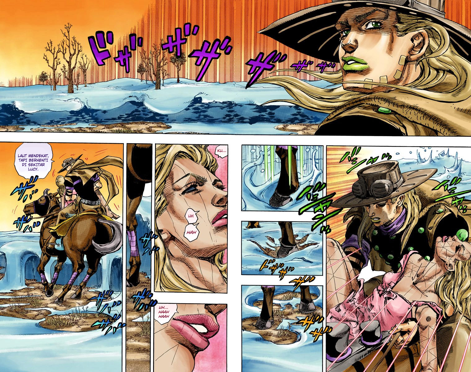 Read JoJo’s Bizarre Adventure Part 7 Steel Ball Run ID Manga Online