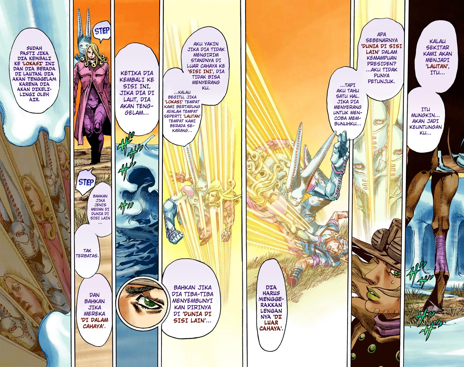 Read JoJo’s Bizarre Adventure Part 7 Steel Ball Run ID Manga Online