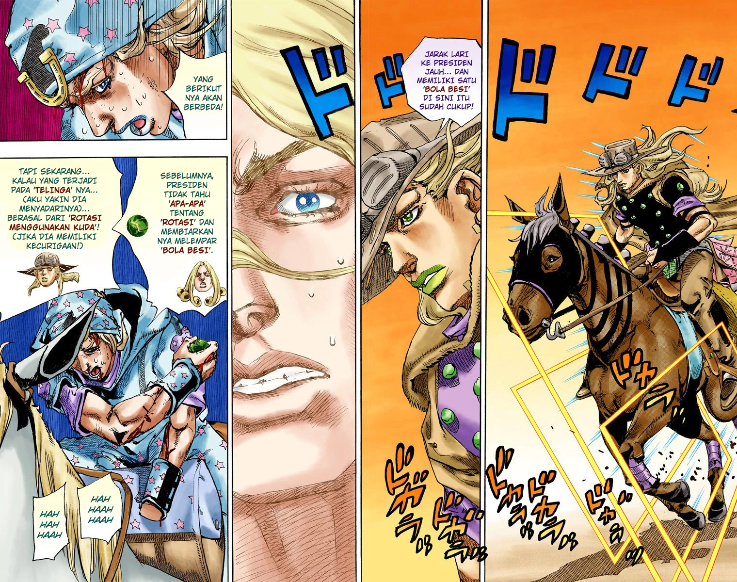 Read JoJo’s Bizarre Adventure Part 7 Steel Ball Run ID Manga Online