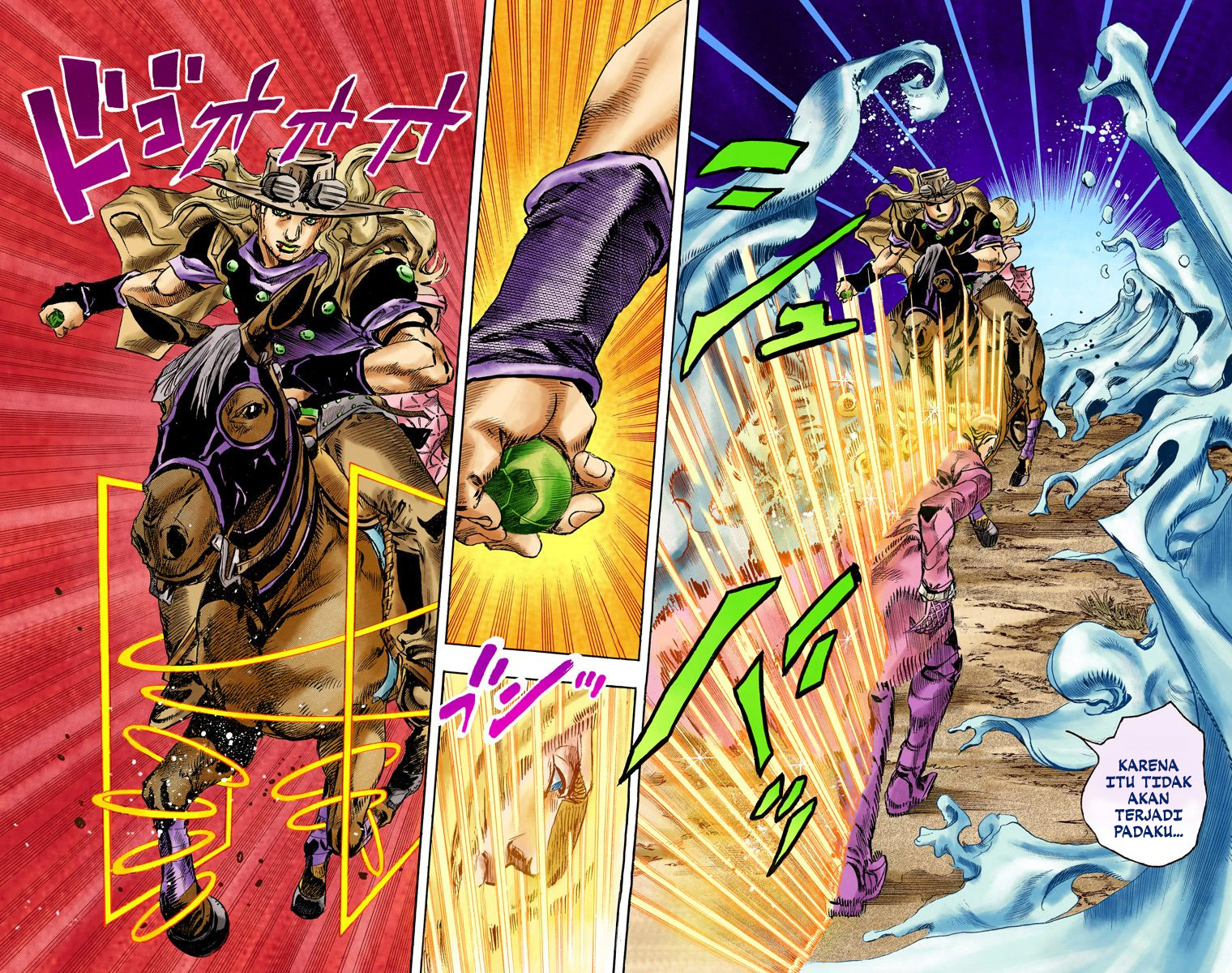 Read JoJo’s Bizarre Adventure Part 7 Steel Ball Run ID Manga Online