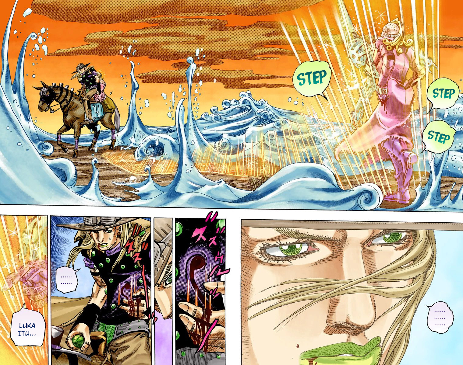 Read JoJo’s Bizarre Adventure Part 7 Steel Ball Run ID Manga Online