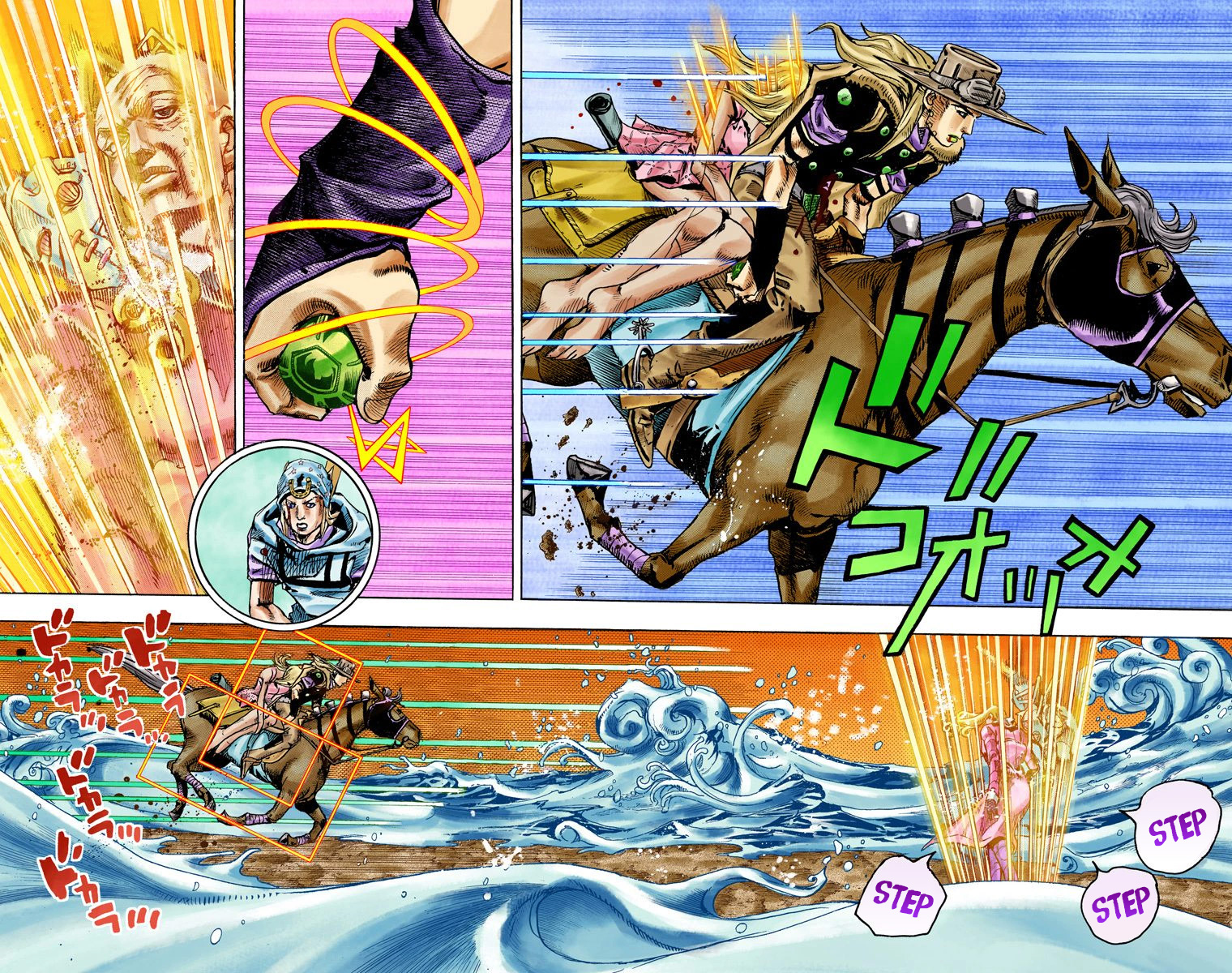 Read JoJo’s Bizarre Adventure Part 7 Steel Ball Run ID Manga Online