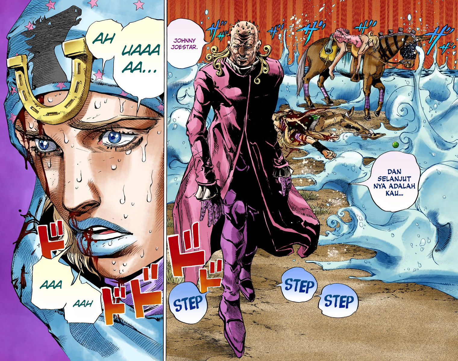 Read JoJo’s Bizarre Adventure Part 7 Steel Ball Run ID Manga Online