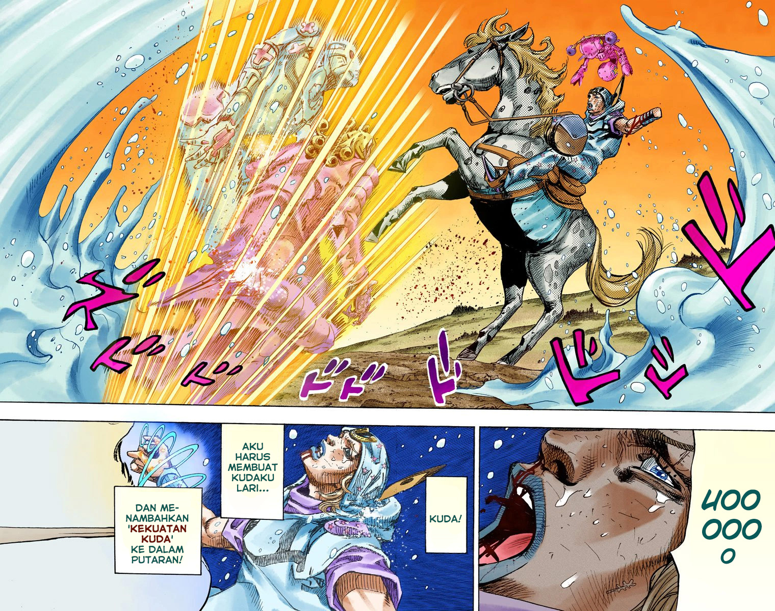Read JoJo’s Bizarre Adventure Part 7 Steel Ball Run ID Manga Online