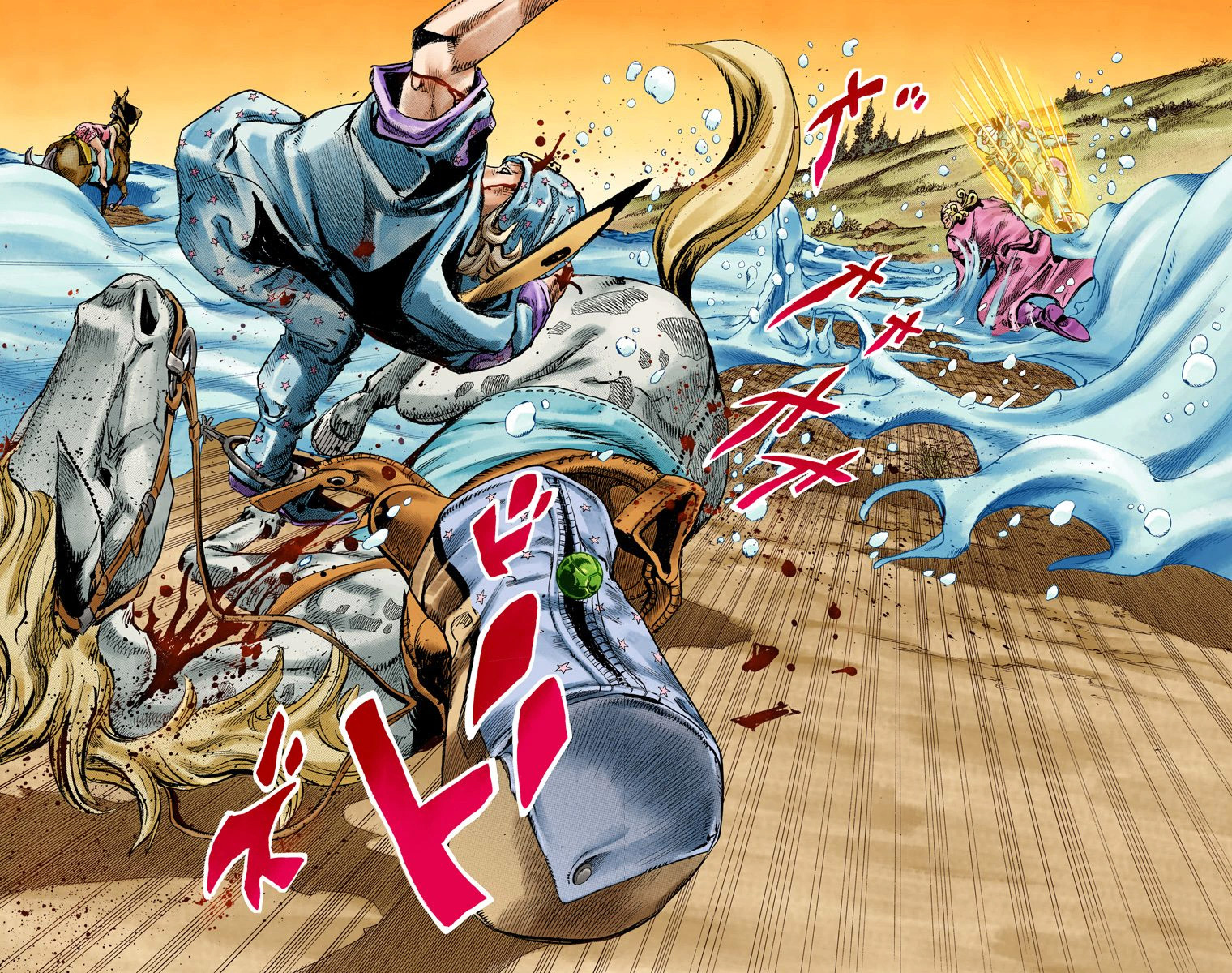 Read JoJo’s Bizarre Adventure Part 7 Steel Ball Run ID Manga Online