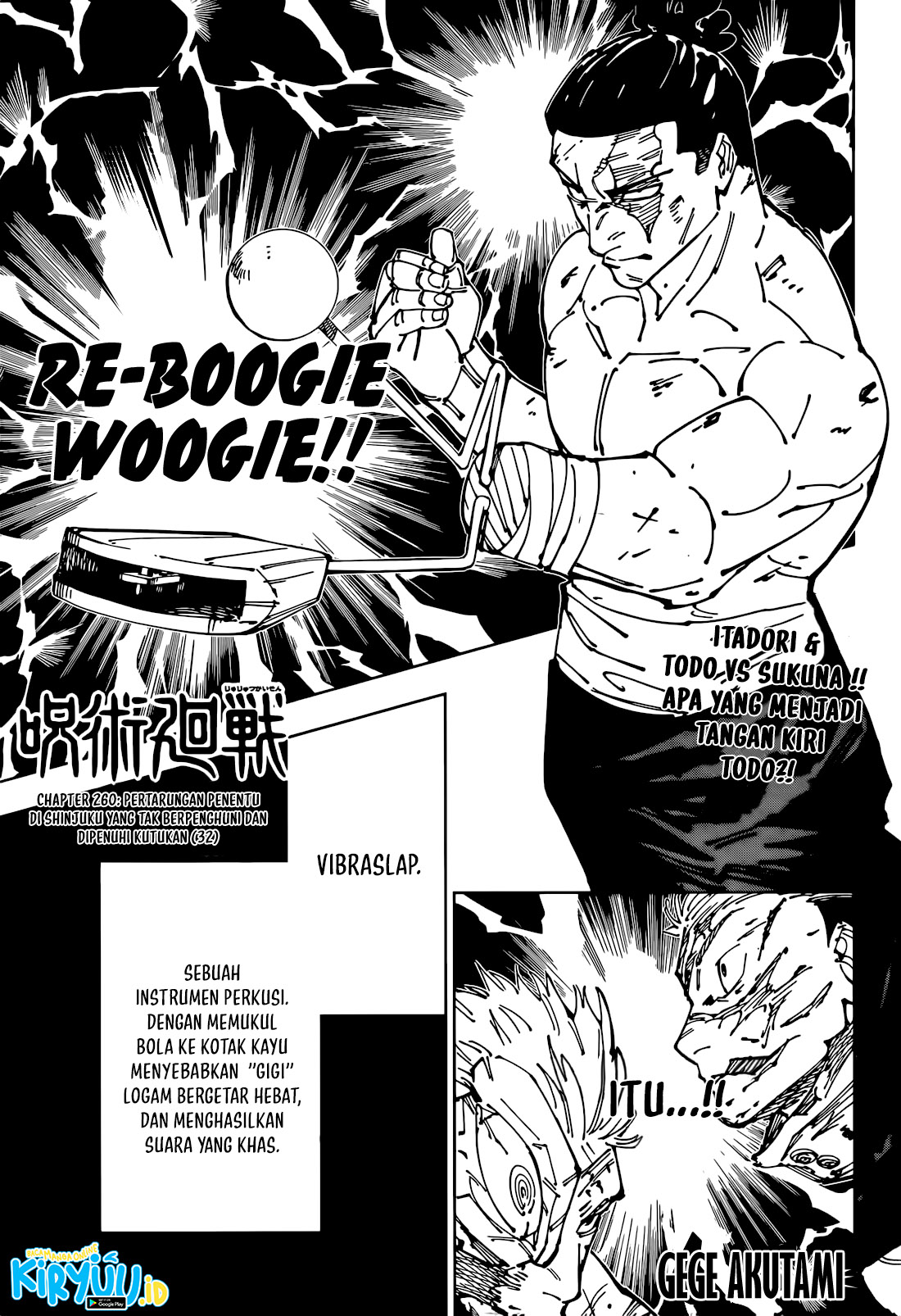Read Jujutsu Kaisen ID Manga Online