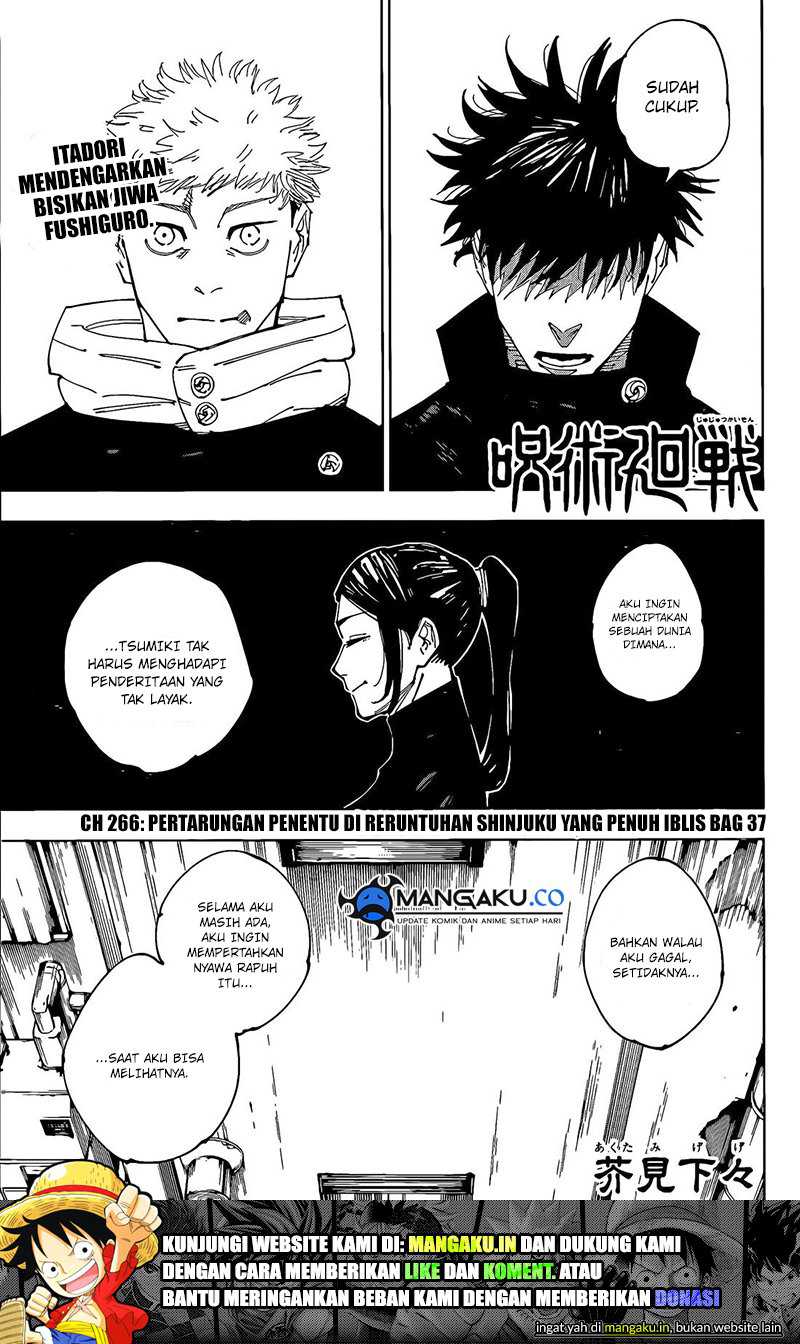 Read Jujutsu Kaisen ID Manga Online