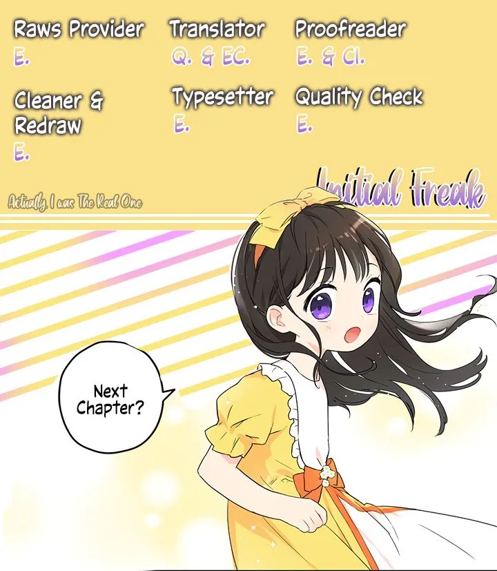Read Actually I Was the Real One Manga Online
