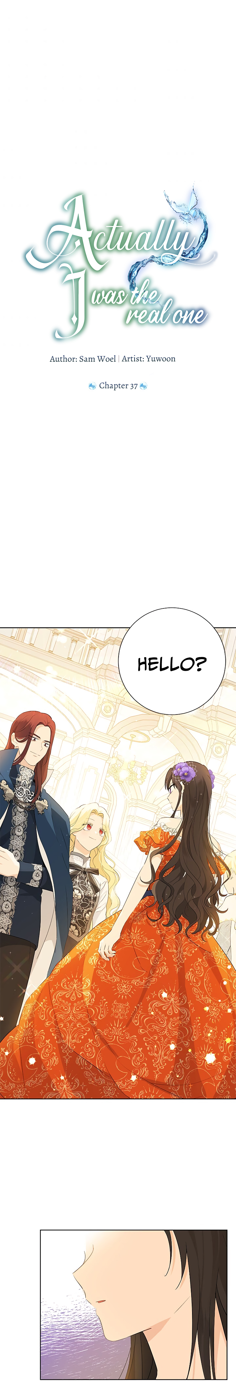 Read Actually I Was the Real One Manga Online