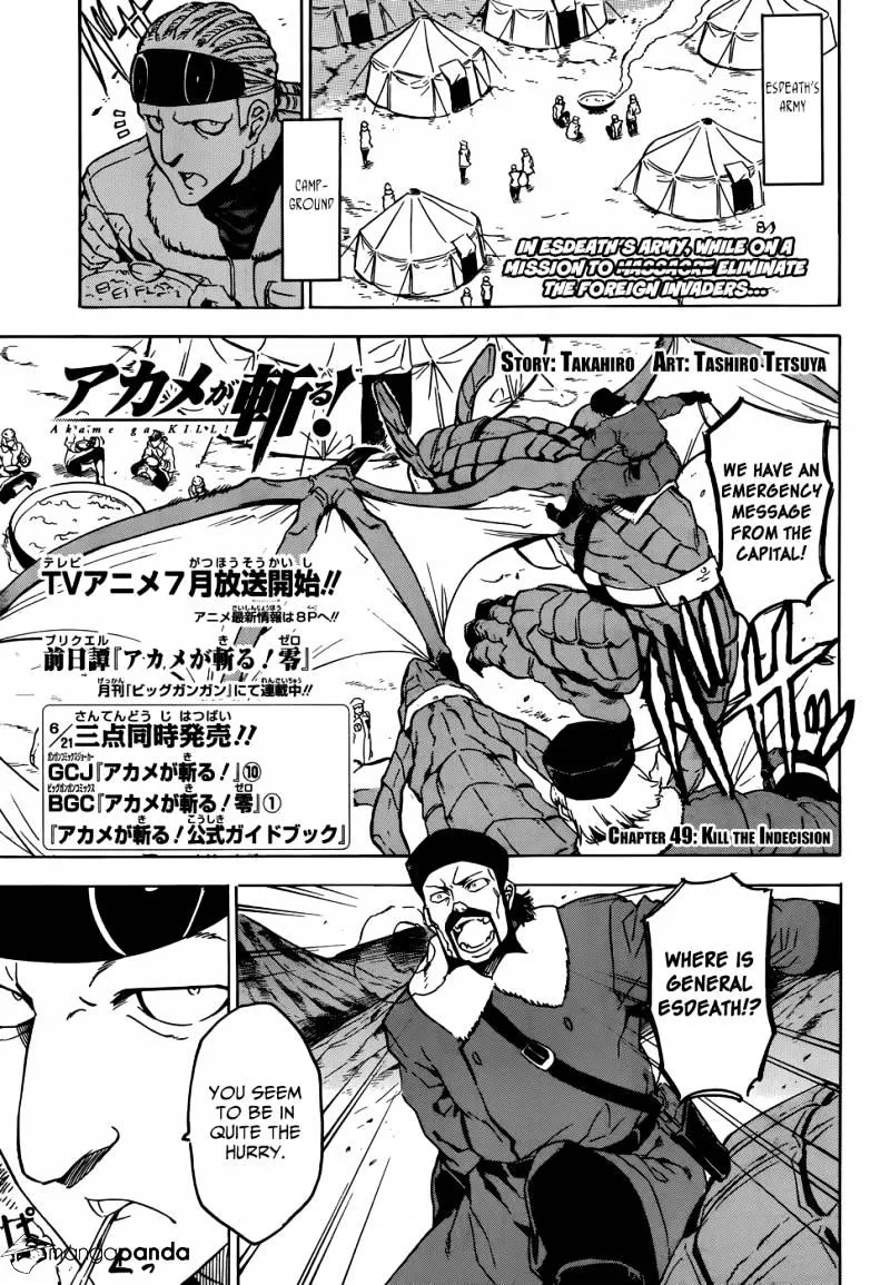 Read Akame Ga Kill! Manga Online