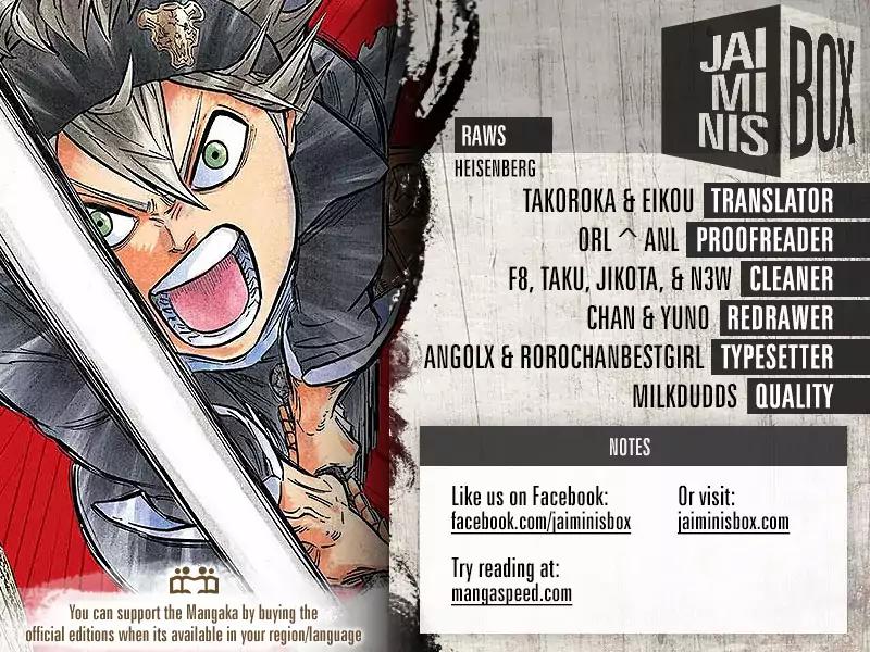 Read Black Clover Manga Online