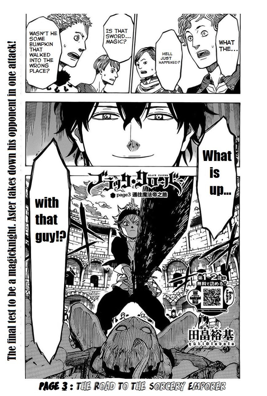 Read Black Clover Manga Online