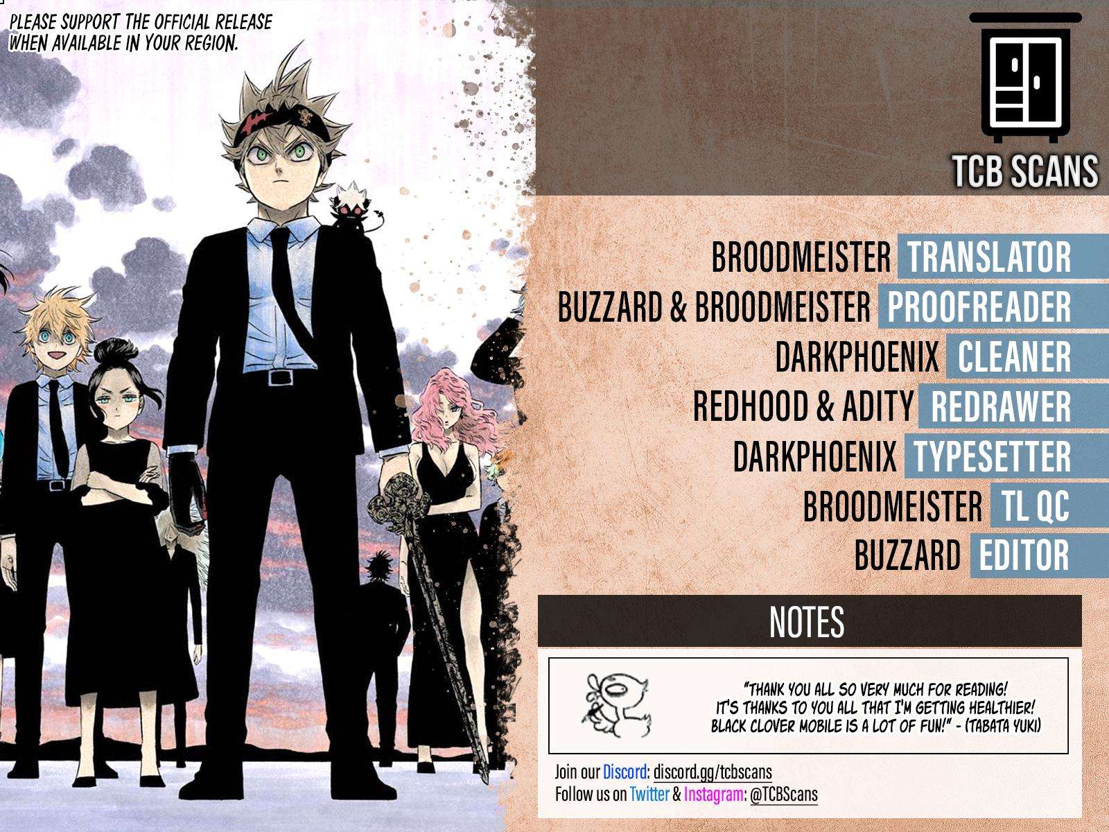 Read Black Clover Manga Online