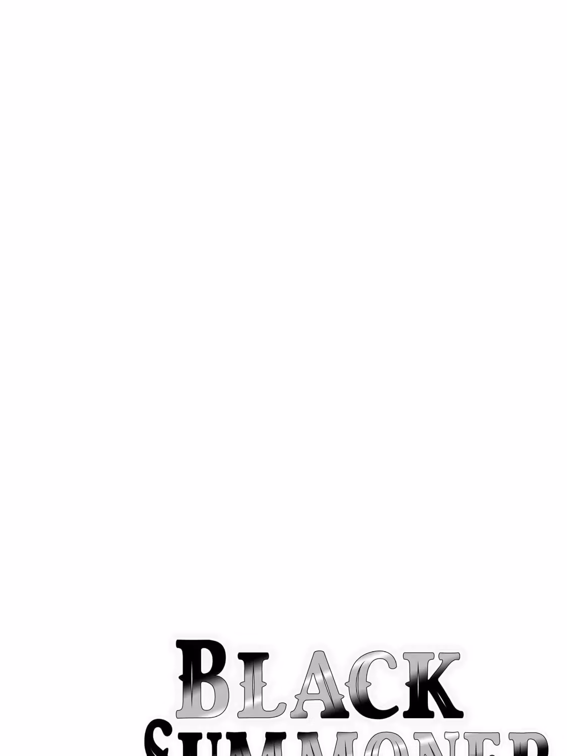 Read Black Summoner Manga Online