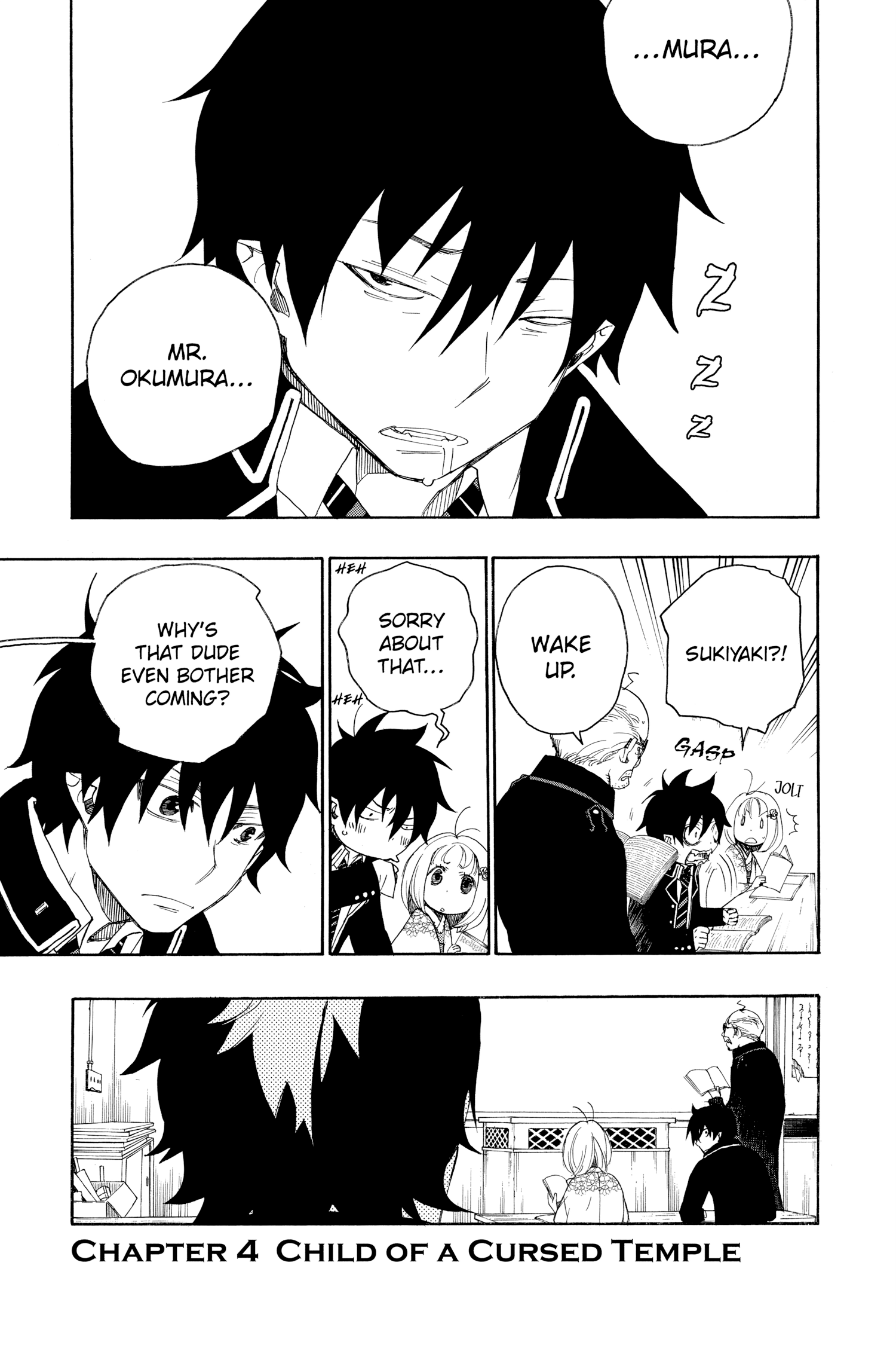 Read Blue Exorcist Manga Online