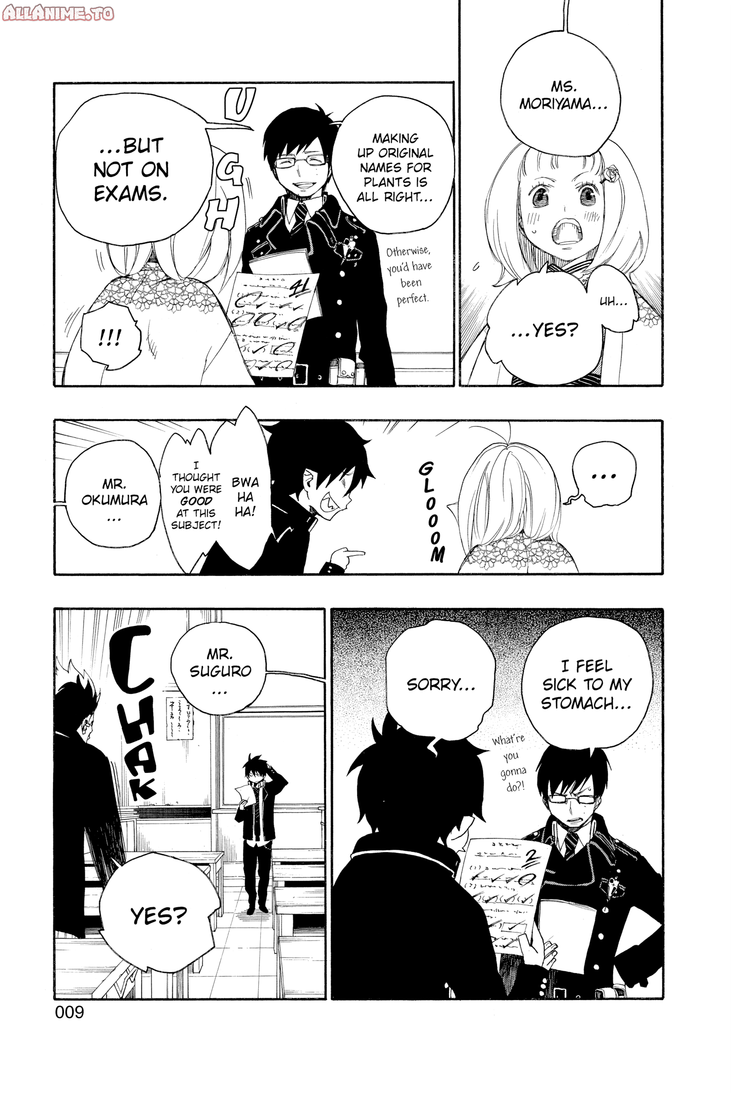Read Blue Exorcist Manga Online