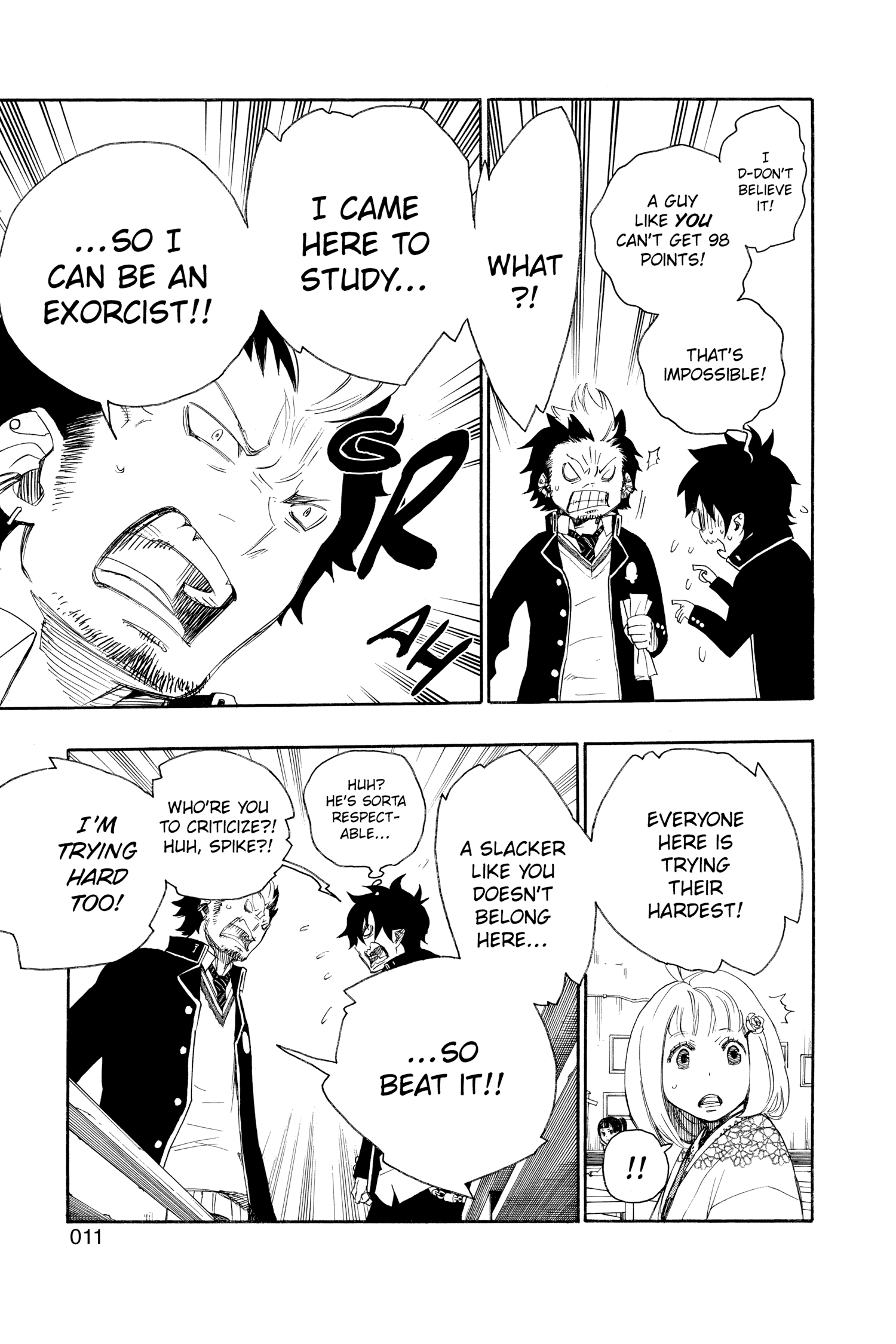 Read Blue Exorcist Manga Online