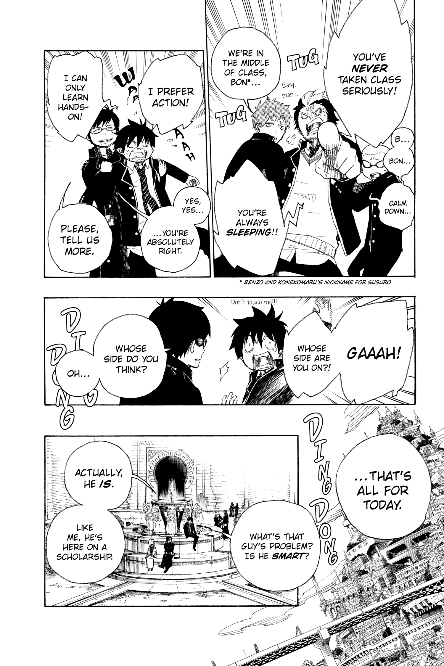 Read Blue Exorcist Manga Online