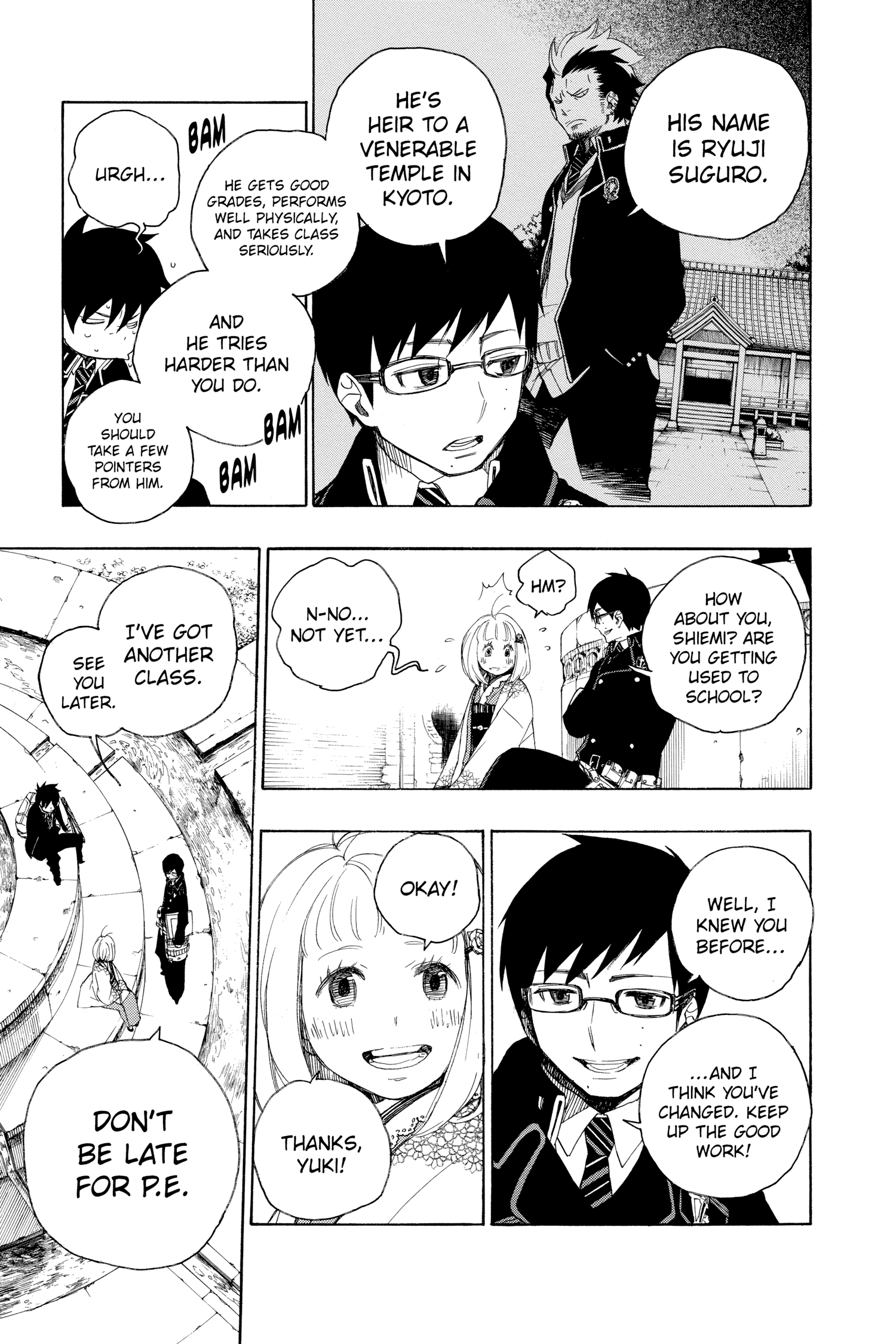 Read Blue Exorcist Manga Online